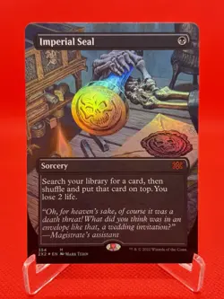 Imperial Seal - Foil Handmade Playtesting Card! - Image 1