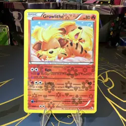 Pokemon TCG Growlithe RC4/RC25 Legendary Treasures 2013 Radiant Collection Card - Image 1