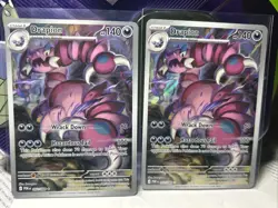2 Of Drapion 097/088 Illustration Rare (IR) Perfect Order Pokemon Card IN HAND - Image 1