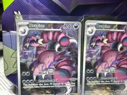 2 Of Drapion 097/088 Illustration Rare (IR) Perfect Order Pokemon Card IN HAND - Image 2