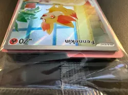 SEALED Pokemon Center Stamped Fennekin Promo Chaos Rising ETB Card Pack MEP 080 - Image 3