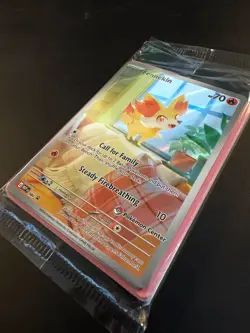 SEALED Pokemon Center Stamped Fennekin Promo Chaos Rising ETB Card Pack MEP 080 - Image 5