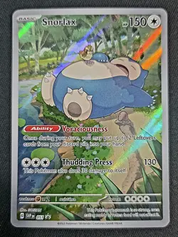 Snorlax 051 Sv: Scarlet & Violet Promo Cards Holo - Image 1