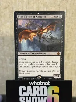 Bloodletter of Aclazotz The Lost Caverns of Ixalan Regular Card Near Mint MTG - Image 1
