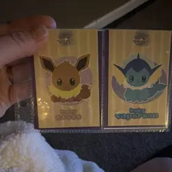 10 card lot of let's go Eevee database - Image 3