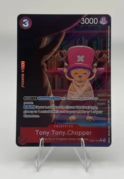TONY TONY CHOPPER EB02-003 RARE ALT FOIL OP TCG ONE PIECE CARD GAME - Image 1