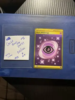 Psychic Energy 207/165 Pokemon TCG SV: 151 Holo Gold Hyper Rare - Image 1