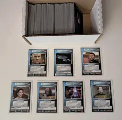1995 Decipher Star Trek CCG Premiere 95% Complete 345/393 Card Set Unlimited - Image 1