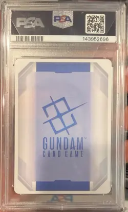 Gundam 2025 Gundam Card Game GD01 Sayla Mass #087 Rare+ Foil EN PSA 10 - Image 2