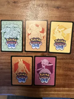 Pokemon TCG Live Code Card Complete Art Set (Unused) / Pitch Black 2026 - Image 1