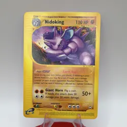 Pokemon Nidoking Aquapolis 24/147 Rare Stage 2 Regular English Card NM - Image 1