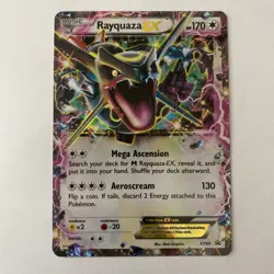 Rayquaza EX Shiny Holo Card XY69 XY Promo 2015 Near Mint Condition - Image 1