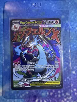 Mega Charizard X ex 023 Pokemon TCG Promo Holo EX Card English - Image 3