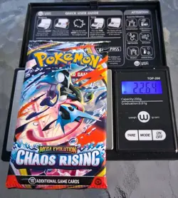 VERY HEAVY!🔥 22.64g Pokemon TCG Cards Chaos Rising Booster Pack Factory Sealed - Image 1