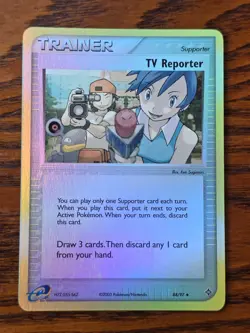 TV Reporter Reverse Holo - Pokemon EX Dragon 88/97 - The fabled forgotten card! - Image 1