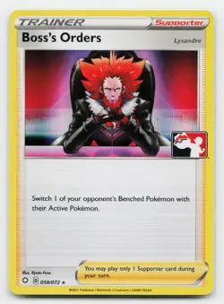 Boss's Orders - 2022 Prize Pack Series Cards 058/072 - Image 1