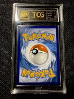 Pokemon Graded Card Reshiram & Charizard GX SM247 Tag Team GX All Stars TCG 9 - Image 2