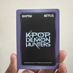KAYOU Kpop Demon Hunters CCG HUNTRIX MIRA UR Card KPDH01-UR-002 - Image 2