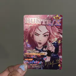 KAYOU Kpop Demon Hunters CCG HUNTRIX MIRA UR Card KPDH01-UR-002 - Image 3