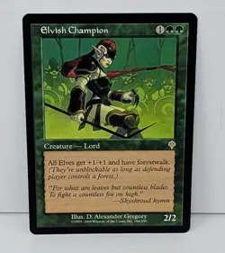 Elvish Champion - Magic The Gathering MTG - Invasion! - Image 2
