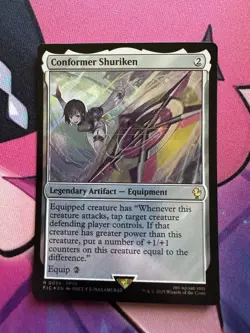 Foil - Conformer Shuriken (Surge Foil) - 98 / NM / English MTG - Image 1