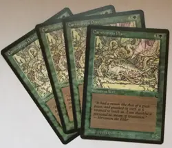 4x Carnivorous Plant - MTG The Dark - Image 1