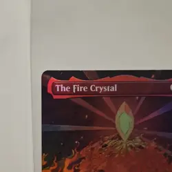 Wizards of the Coast The Fire Crystal Borderless Ext Art Foil Rare 0337 EN - Image 4