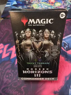 Modern Horizons 3 Commander Deck - Tricky Terrain Factory Sealed! Free Shipping! - Image 1
