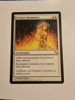 Greater Auramancy Shadowmoor MTG Magic The Gathering LP - Image 1