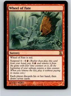 Magic the Gathering Wheel of Fate Time Spiral MTG Free Shipping! - Image 1