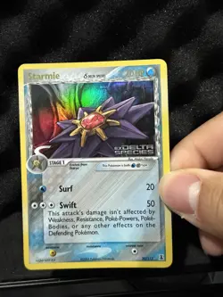 Starmie 30/113 EX Delta Species Reverse Holo Rare Stamped Pokemon TCG NM - Image 2