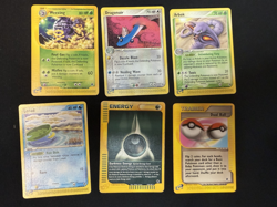 Vintage Ereader lot of 6 Pokemon Expedition - LP - Dragonair / Wheezing - Image 1