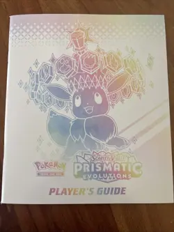 Pokemon TCG Prismatic Evolutions Players Guide From ETB New NM - Image 1