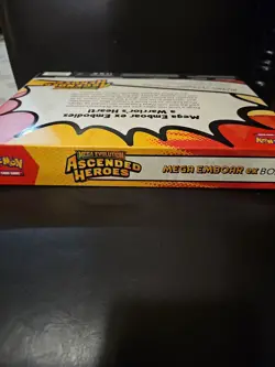 Pokemon TCG Mega Evolution Ascended Heroes Mega Emboar ex Box Sealed - Image 2