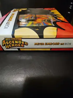 Pokemon TCG Mega Evolution Ascended Heroes Mega Emboar ex Box Sealed - Image 4