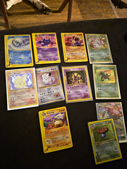 Pokemon TCG EX Dragon Totodile Haunter Hitmonchan Ninetales Lot 10 Holo Eng - Image 1