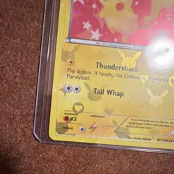 Pokemon Pikachu RC7/RC25 Legendary Treasures Radiant Collection Holo (NM) - Image 4