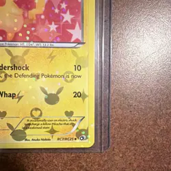 Pokemon Pikachu RC7/RC25 Legendary Treasures Radiant Collection Holo (NM) - Image 5