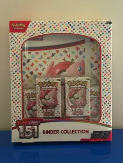 Pokemon TCG Scarlet & Violet Pokemon 151 Binder Collection NEW SEALED - Image 1