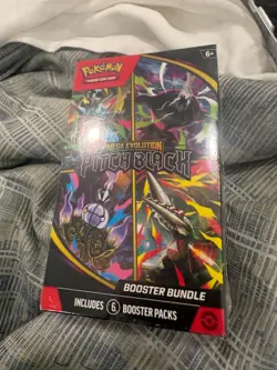 Pokemon TCG Mega Evolution Pitch Black Booster Bundle 6 Packs Factory Sealed - Image 1