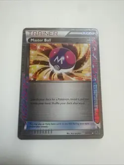 Pokemon Plasma Blast Ace Master Ball 94/101 Spec Holo Rare HP DMG - Image 1