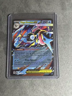 Mega Greninja ex 022/086 Me04: Chaos Rising Holo 2026 NM Pokemon TCG - Image 1