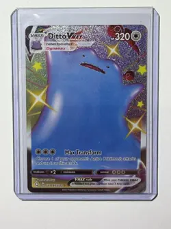 Ditto VMAX SV119/SV122 - Shining Fates - Near Mint NM Full Art Shiny Pokemon - Image 1