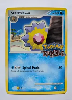 2009 Pokemon Rumble Starmie 5/16 - Image 1