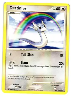 Pokemon TCG Dratini 91/146 Common Legends Awakened MP/MP - Image 1