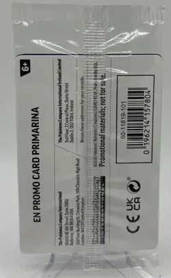 Pokemon TCG Primarina 020/084 ‘What’s Your Favorite’ Promo Barnes & Noble SEALED - Image 2