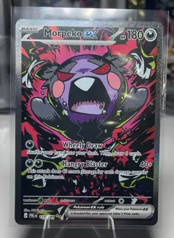 MORPEKO EX 117/084 Pokemon Pitch Black SIR TCG - Image 1