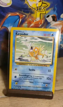 Karpador 35/102 Basis Set Pokemon Karten TCG De 🇩🇪 Ex Vintage - Image 1