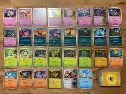 Pokemon Trick or Trade Complete Set 30 Cards Cosmos Holos 2024 + Energy Pack - Image 1