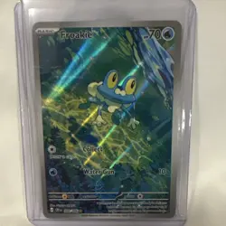 Pokemon TCG Chaos Rising Froakie 088/086 Rare Holo IR English - Image 1